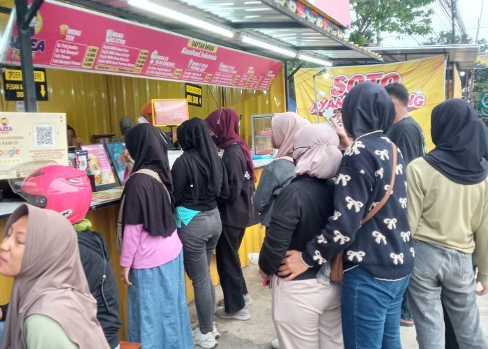Es Teler dan Cilok Kriwil Jadi Primadona untuk Buka Puasa, Warga Boyolali Rela Antre Panjang