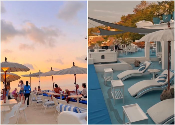 Morabito Sunset Bar & Restaurant, Santorini Versi Bali dengan View Sunset Memukau!