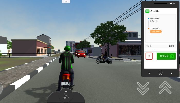 Ojol The Game Tawarkan Keseruan Jadi Driver Ojol di Dunia Virtual, Ada Peta hingga Tarif Pengantaran