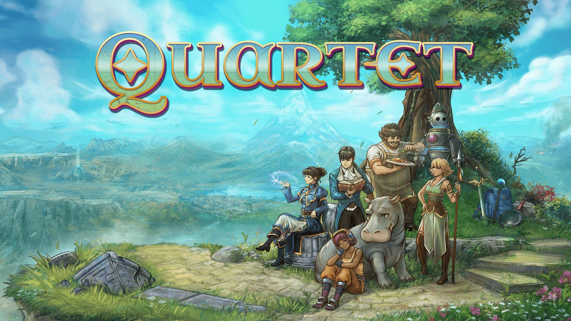 Quartet Resmi Meluncur 26 Agustus untuk PC, PS5, PS4, dan Switch Menyusul di Akhir 2025