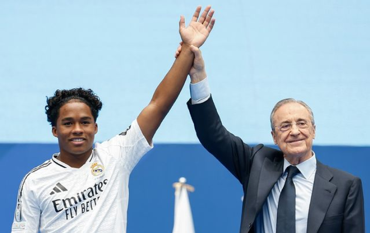 Olympique Lyon Setuju Pinjam Endrick dari Real Madrid hingga Akhir Musim