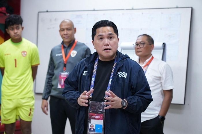 Erick Thohir Targetkan Timnas Indonesia Raih 15 Poin di Putaran Ketiga Kualifikasi Piala Dunia 2026