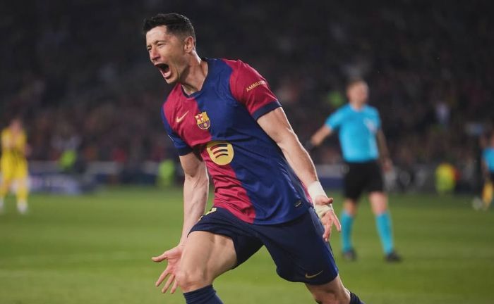 Kontrak di Barcelona Segera Berakhir, Robert Lewandowski Diinginkan AC Milan