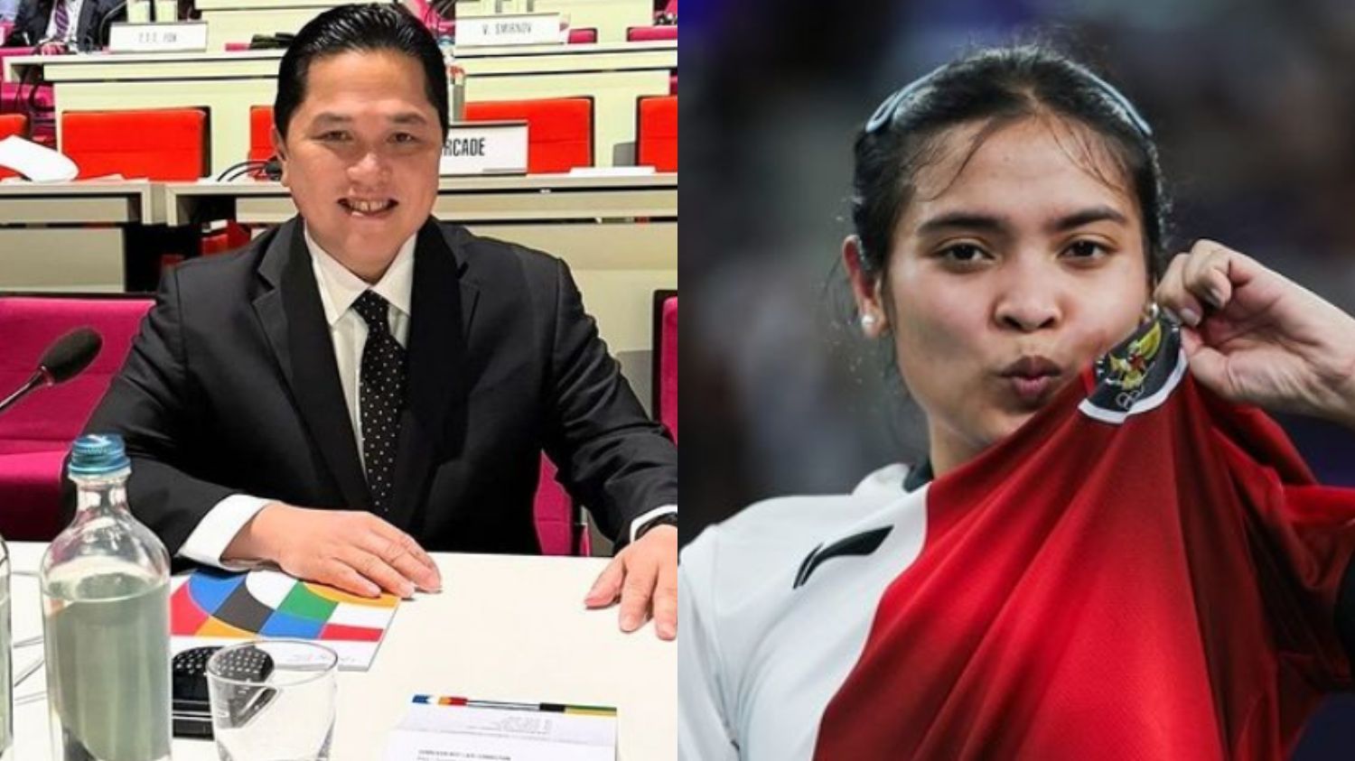 Apresiasi Erick Thohir pada Gregoria Mariska Tunjung yang Raih Medali di Olimpiade Paris 2024